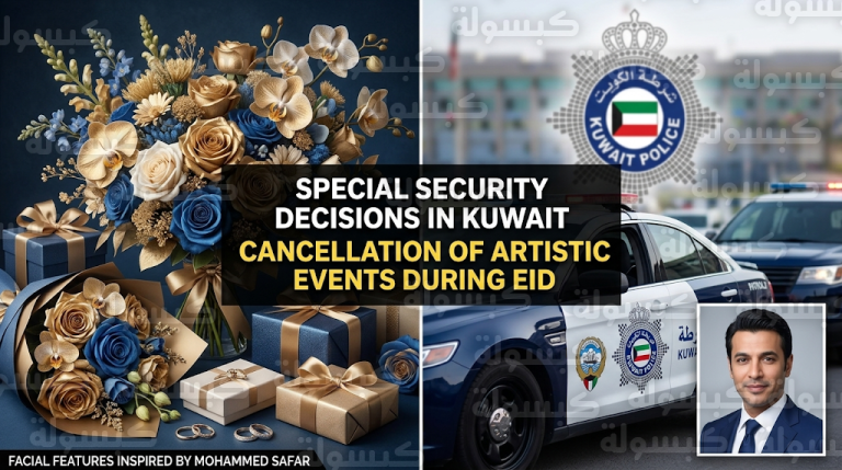 وزارة الداخلية الكويتية تقرر إيقاف المسرحيات والحفلات الغنائية وتعليق الأعراس خلال عيد الفطر